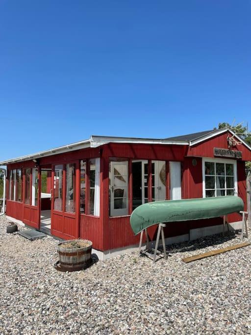 オーデンセFjordhytten. Rebuild Train Wagon From 1937.アパートメント エクステリア 写真