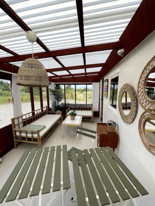 オーデンセFjordhytten. Rebuild Train Wagon From 1937.アパートメント エクステリア 写真