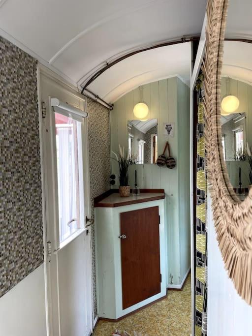 オーデンセFjordhytten. Rebuild Train Wagon From 1937.アパートメント エクステリア 写真